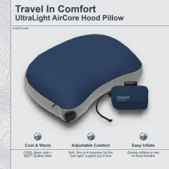COCOON - Premium - UltraLight AirCore Hood Pillow