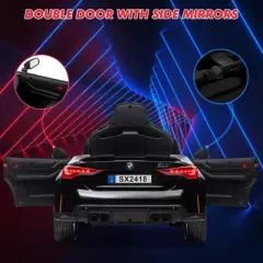 12V Electric Ride On Car, Sports Car for Kids Electric Vehicle, Power Wheels for Boys Girls, with Suspension System