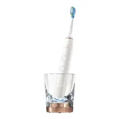 Philips Sonicare Diamond Clean Smart Electric Rechargeable Toothbrush for Complete Oral Care, 9500 Series - HX9924/61, Rose Gold