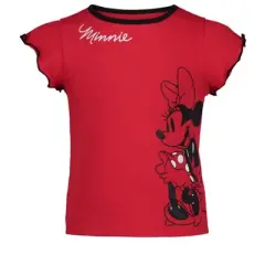 Disney Minnie Mouse Girls Graphic T-Shirt Skirt and Headband 3 Piece Outfit Set Toddler