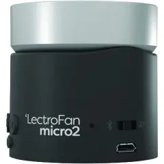 LectroFan Micro 2 Sleep Sound Machine and Bluetooth Speaker with Microphone Fan Sounds and Ocean Sounds -  Manufacturer Refurbished