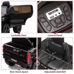 12V Kids Ride on Truck，Electric Ride on Car，Electric Vehicle for Kids/Toddlers, with Remote Control