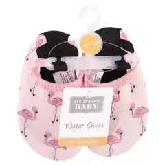 Hudson Baby Infant and Toddler Water Shoes for Sports, Yoga, Beach and Outdoors, Flamingo