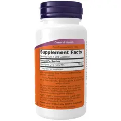 CoQ10 30mg by Now Foods  -  60 Capsule