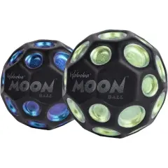 Waboba Moon Ball, Dark Side of The Moon, Hyper Bouncing - 2 Pack