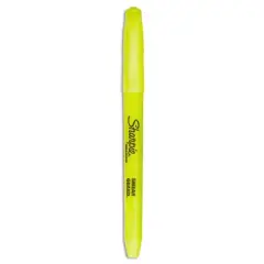 Sharpie Pocket Highlighters - Office Pack Chisel Tip Yellow 36 per pack 2003991