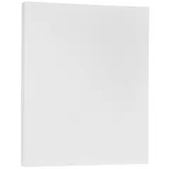 JAM Paper Translucent Vellum 17lb Paper - 8.5 x 11 - Clear - 100 Sheets: Uncoated Stationery for Printing & Art Projects