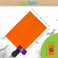 Greenbone Biobase Halloween-Themed Pet Waste Bag Refills: 16 Rolls -192 Refills to Keep Your Pet Happy and Your Neighborhood Clean!