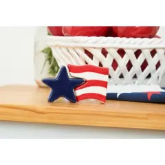 C&F Home Freedom Flag July Fourth Salt & Pepper Shaker Set