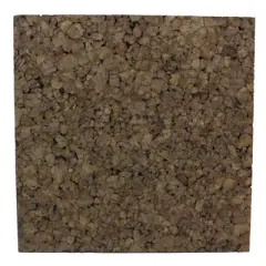 Flipside Products Dark Cork Tiles, 12" x 12", Pack of 4