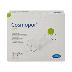 Hartmann Cosmopor Sterile Adhesive Dressing Square 4 X 4 Inch