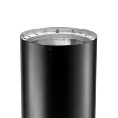 DuraVent DVL 6DVL-48 6'' Galvanized Steel/Stainless Steel Double Wall Wood Burning Stove Pipe Connector to Vent Smoke or Exhaust, Black