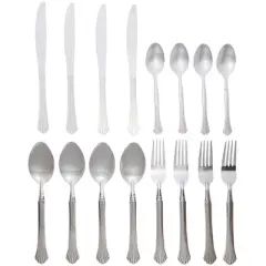 The Lakeside Collection 16-Pc. Gibson Stainless Steel Flatware