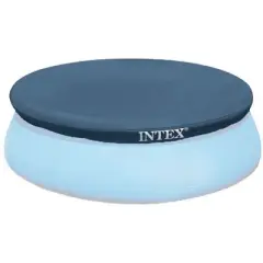 Intex Steel Frame Above Ground Pool Ladder & Intex 15 Ft Above Ground Pool Cover