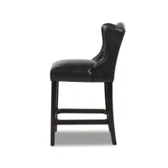 Jennifer Taylor Home Richmond 26" Armless Wingback Tufted Counter Height Bar Stool