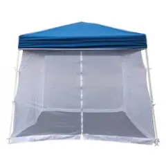 Z-Shade 10 Foot Horizon Angled Leg Screen Attachment with 10 by 10 Foot Angled Leg Instant Shade Canopy Tent Portable Shelter