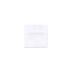 JAM Paper 5 x 5 Square Invitation Envelopes White 28414I