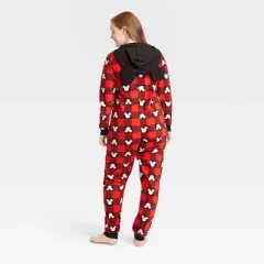 Women's Disney 100 Mickey Mouse Union Suit - Red