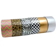 Duck Tape Printed Duct Tape, 1.88 in x 10 yd, Spotted Leopard