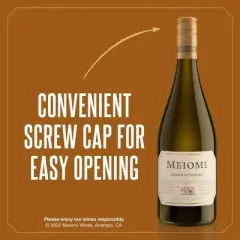 Meiomi Chardonnay White Wine - 750ml Bottle