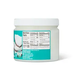 Organic Unrefined Cold Pressed Virgin Coconut Oil - 14oz - Good & Gather&trade;