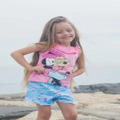 Disney Minnie Mouse Tank Top and Shorts Infant to Big Kid 