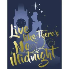 Men's Cinderella Live Like There's No Midnight T-Shirt
