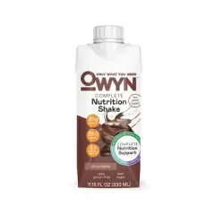 OWYN Complete Nutrition Dairy Free Protein Shake - Chocolate - 44.6 fl oz/4pk