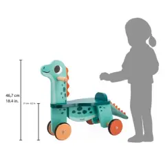 Janod&reg; Dino - Ride On Dino Portosaurus