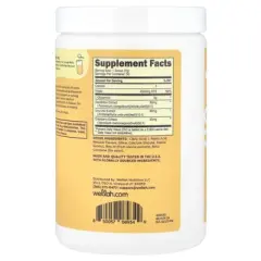 Wellah L-Glutamine, Peach Mango, 13 oz (365 g)