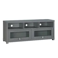 Durbin TV Stand for TVs up to 60" Gray - Techni Mobili