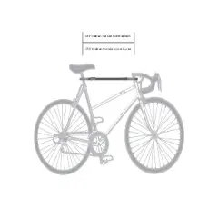 Saris Bike Beam Tube Adapter, Bike Adapter Bar for Rack or Storage