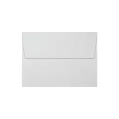 LUX A6 Invitation Envelopes (4 3/4 x 6 1/2) 50/Pack 100% Cotton - Gray (4875-SG-50)