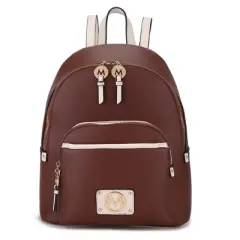MKF Collection Alice Women's Vegan Lather Backpack by Mia K