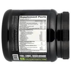 NutraBio Intra Blast, Intra Workout Amino Fuel, New York Punch, 1.61 lb (732 g)