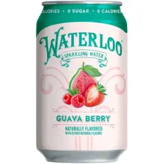 Waterloo Guava Berry Sparkling Water - 8pk/12 fl oz Cans