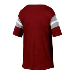 NCAA Iowa State Cyclones Girls' Short Sleeve Striped Shirt