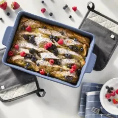 9"x13" Rectangle Stoneware Baking Dish Blue - Figmint&trade;