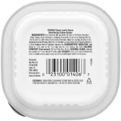 Cesar Loaf in Sauce Duck Recipe Adult Wet Dog Food - 3.5oz