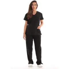 Just Love Women's Scrub Sets Medical Scrubs (Mock Wrap) - Comfortable and Professional Uniform in