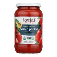 Jovial Organic Whole Peeled Tomatoes - Case of 6/18.3 oz