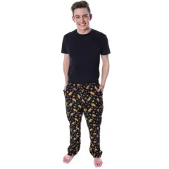 Scooby Doo Men's Ruh-Roh! Scooby Character Sleep Lounge Pajama Pants Scooby Ruh-Roh