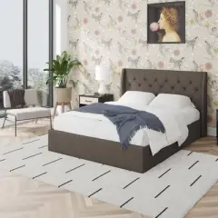 Queen Her Majesty Bed with Storage -  Novogratz