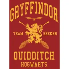 Women's Harry Potter Gryffindor Quidditch Gold Team Seeker T-Shirt