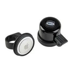 Bell Dinger 100 Bike Bell with AirTag Storage - Black