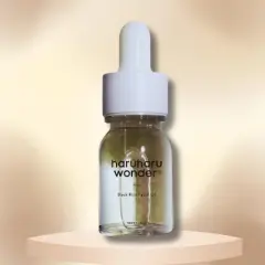 Haruharu Wonder Black Rice Facial Oil (0.3 oz) - for Glowing, Elastic Skin, Anti-Aging, Nourishing & Hydrating Korean Skincare