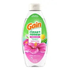 Gain Rinse & Refresh Happy Hibiscus Hula Liquid Fabric Softener - 48 fl oz