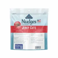 Blue Buffalo Nudges Jerky Cuts Natural Dog Treats with Beef - 16oz