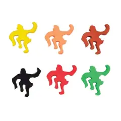 Geddes Big Foot Puzzle Erasers - 24 per display