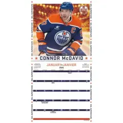NHL 2026 NHL Superstars Bilingual French12"x12" Wall Calendar